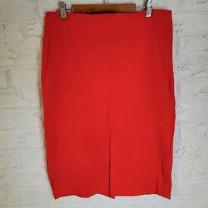 Bodycon Red Skirt - Joe Fresh size 8